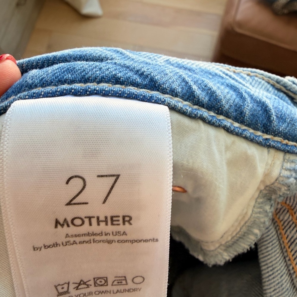 Mother denim THE RASCAL HOVER size 27 - Picture 4 of 5
